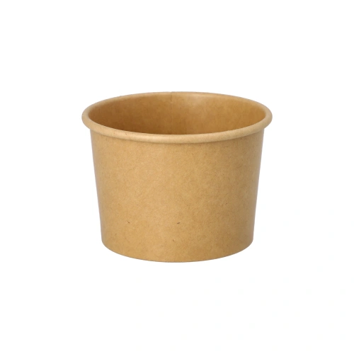 Starpak Eisbecher, Pappe rund 100 ml Ø 7,5 cm, 4,9 cm braun, 20 x 50 Stück