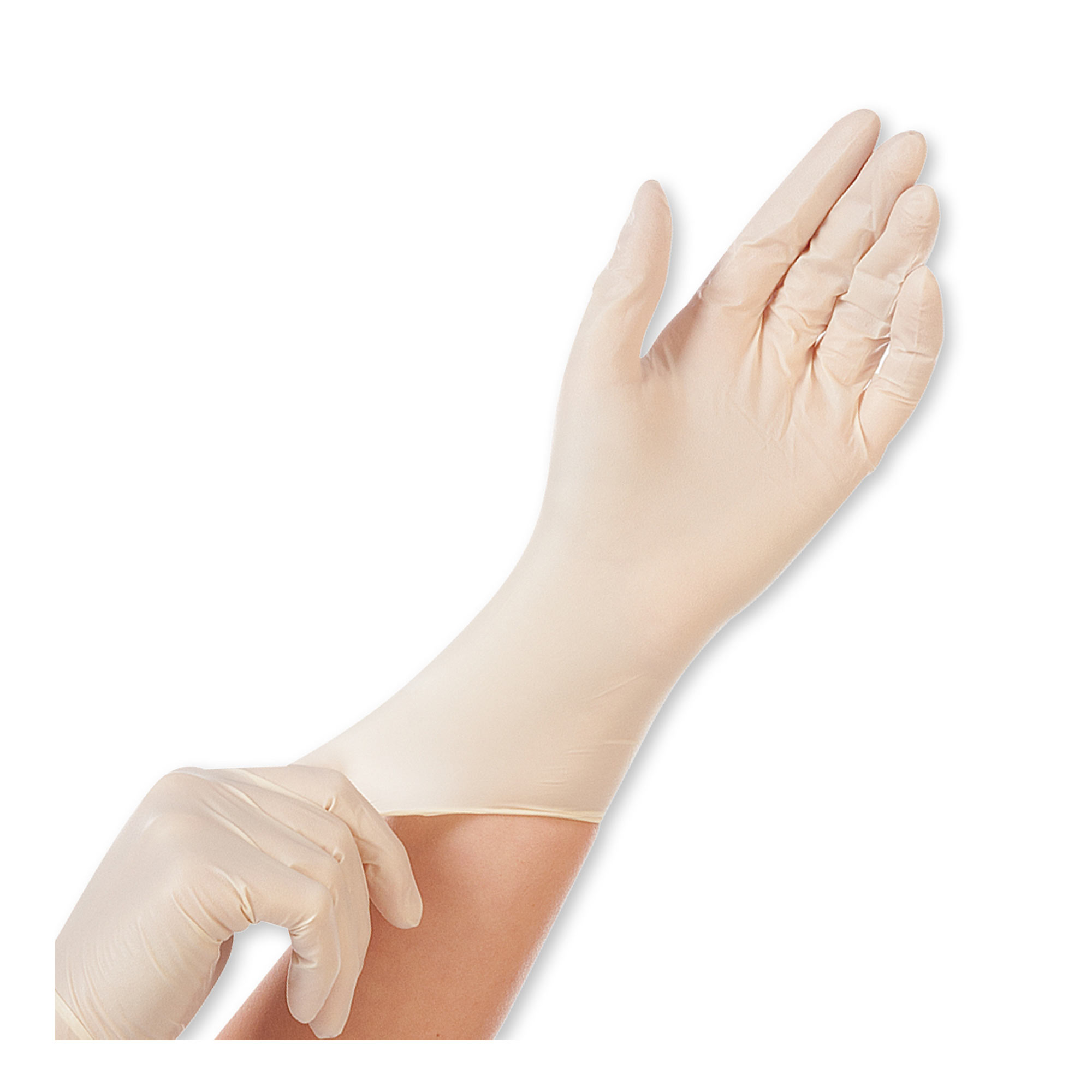 Meditrade Gentle Skin steril Latexhandschuhe weiß puderfrei, VE 200 Paar