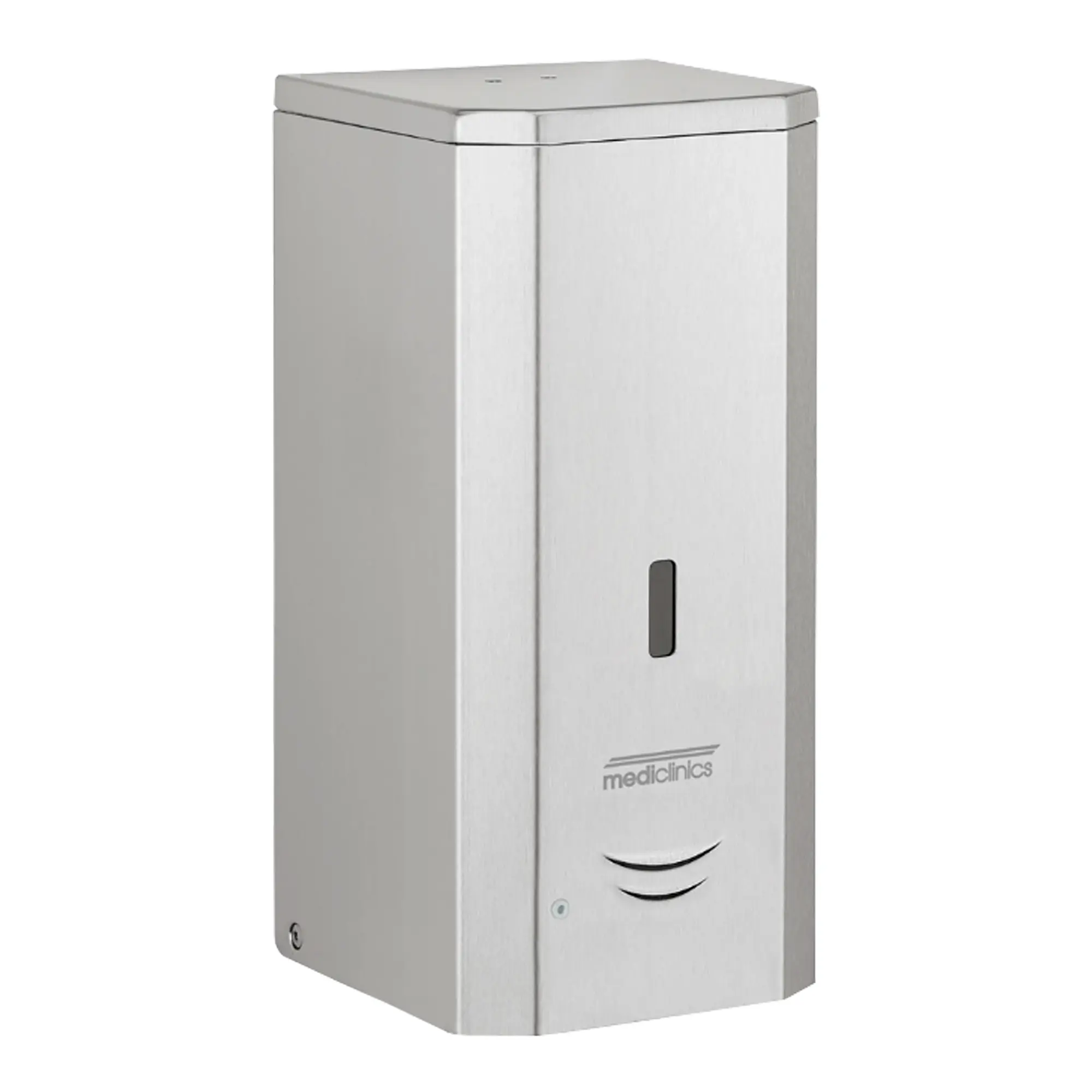 Mediclinics Edelstahl Sensor-Sprühspender DJS0039A automatisch 1000 ml mit Infrarotsensor und Nachfüllbehälter für Handdesinfektion, Artikelnummer DJS0039A