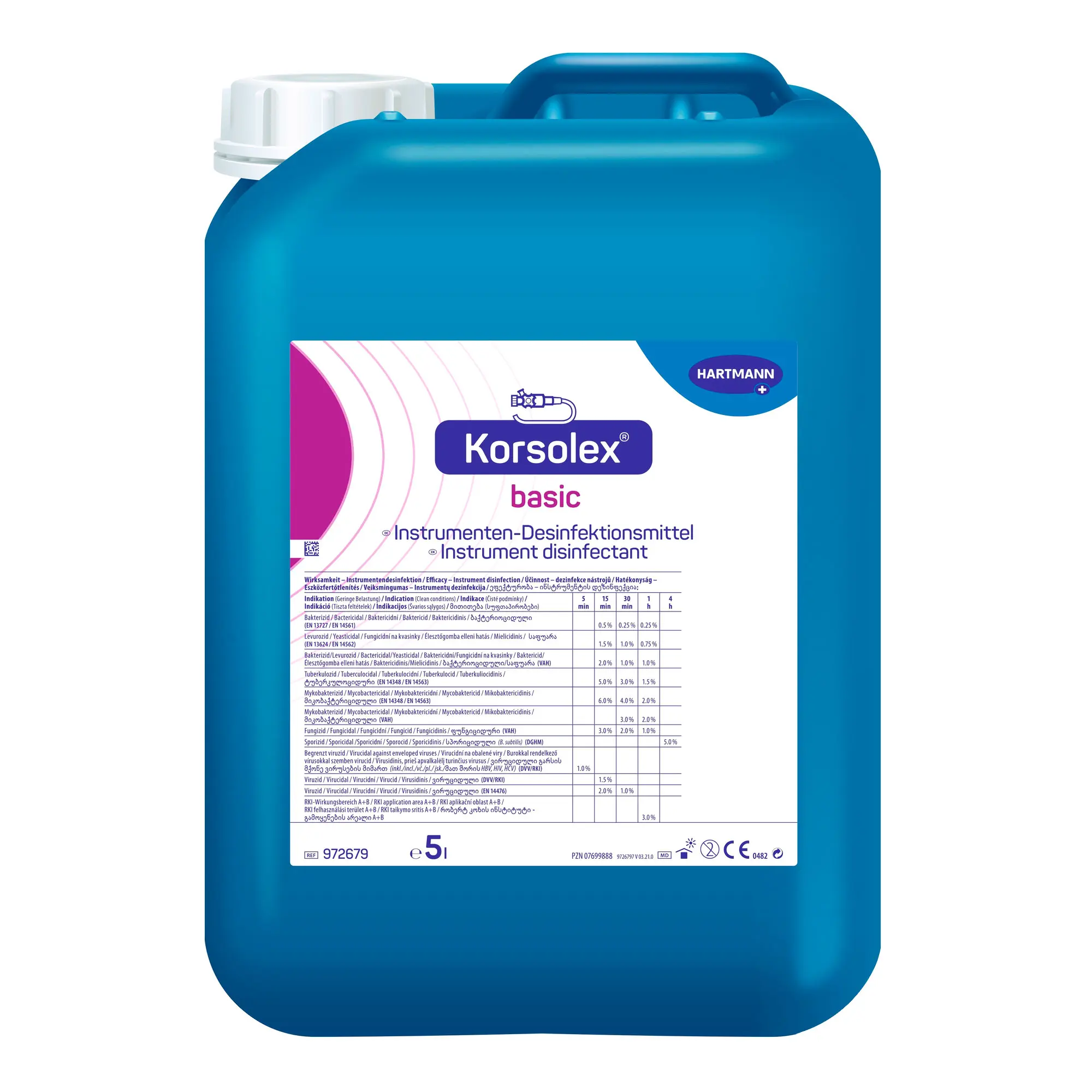 Bode Korsolex basic Konzentrat  Instrumentendesinfektion 5 Liter Kanister 972679_1