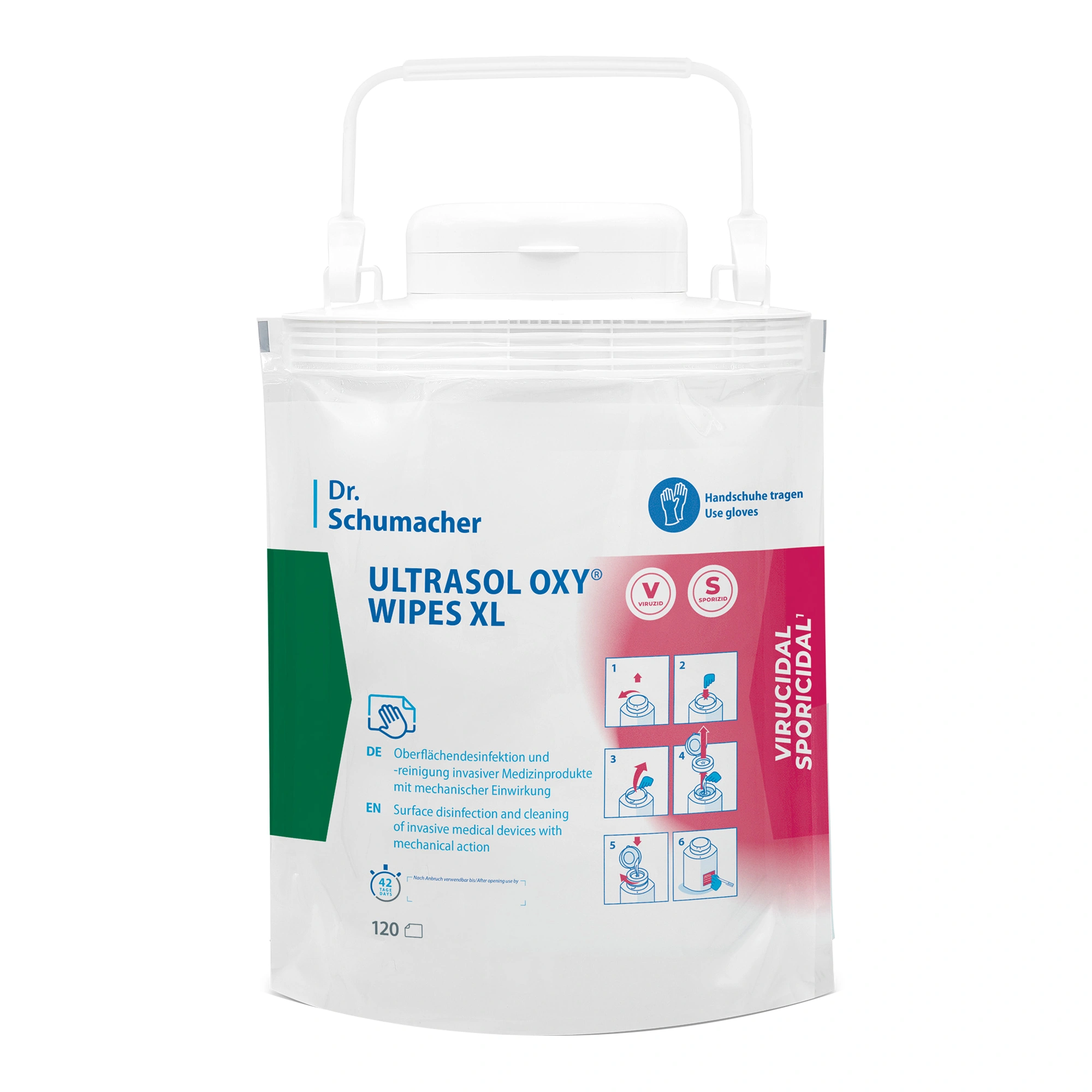 Dr. Schumacher Ultrasol Oxy Wipes XL