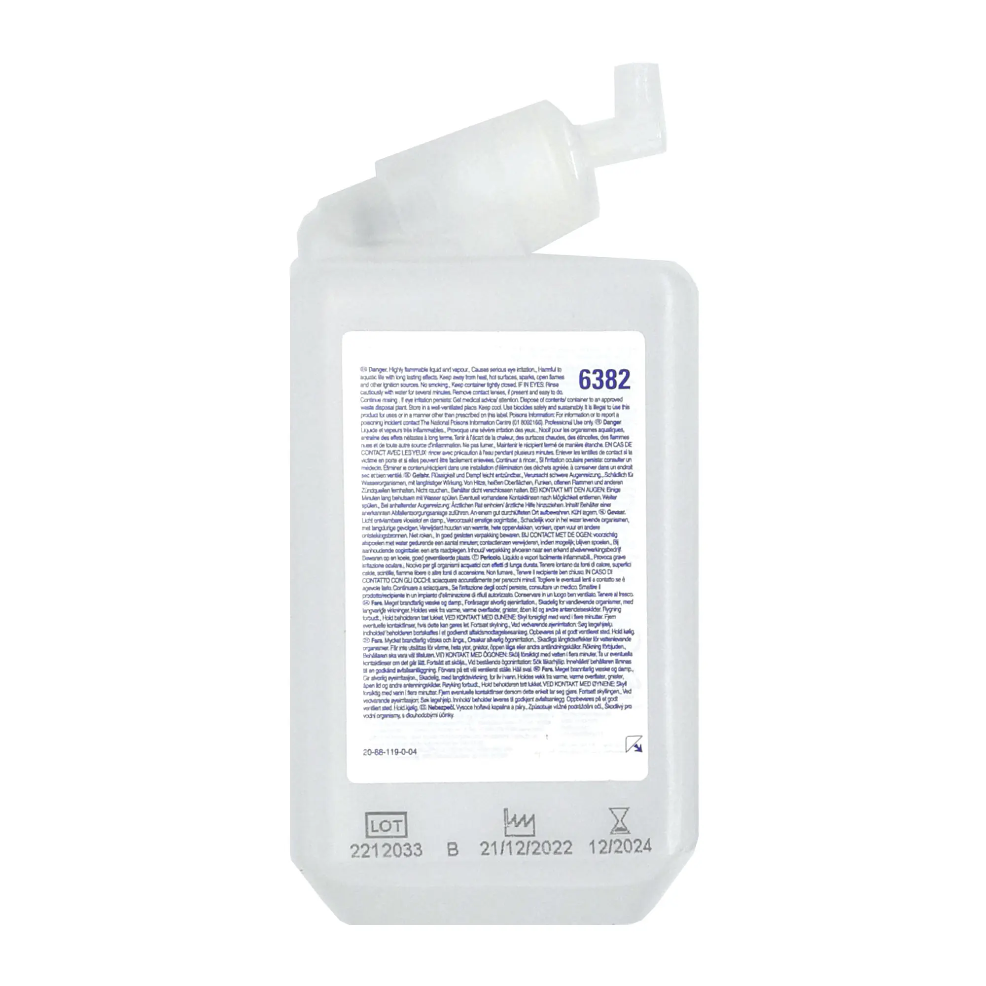 Kleenex 6382, 6383 Handdesinfektionsgel auf Alkoholbasis von Kleenex, hautverträgliches, parfüm- und farbstofffreies Händedesinfektionsgel für hygienische und chirurgische Händedesinfektion, Artikel 6382