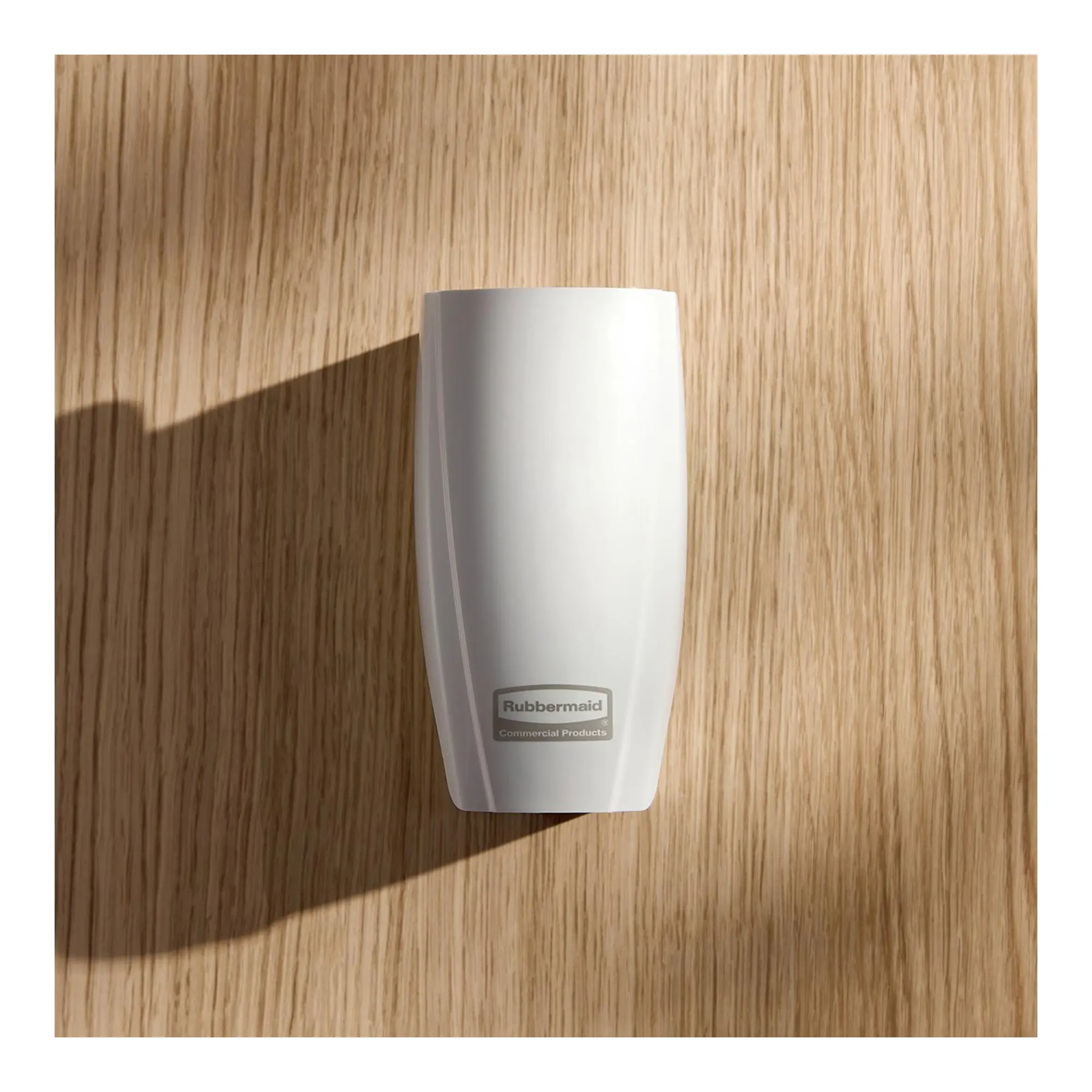 Rubbermaid CirculAir 90 (TCell 1.0) Duftspender von Rubbermaid, weißer Wand-Duftspender für kontinuierliche Raumerfrischung in Waschräumen und Toiletten