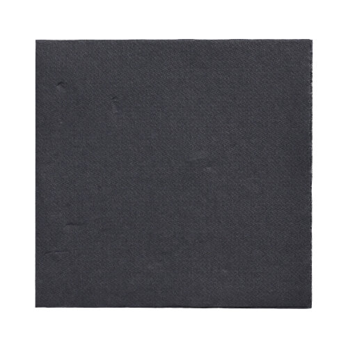 PAPSTAR Servietten DAILY Collection 1/4-Falz 32 x 32 cm schwarz aus Tissue, FSC-zertifiziert, 6 x 150 Stück, Artikel 89647