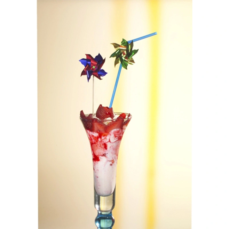 PAPSTAR Deko-Picker 17,5 cm farbig sortiert „Windmühle“, dekorative Partypicker im Eisbecher für Cocktails und Desserts, 6 x 100 Stück, Art.-Nr. 16688