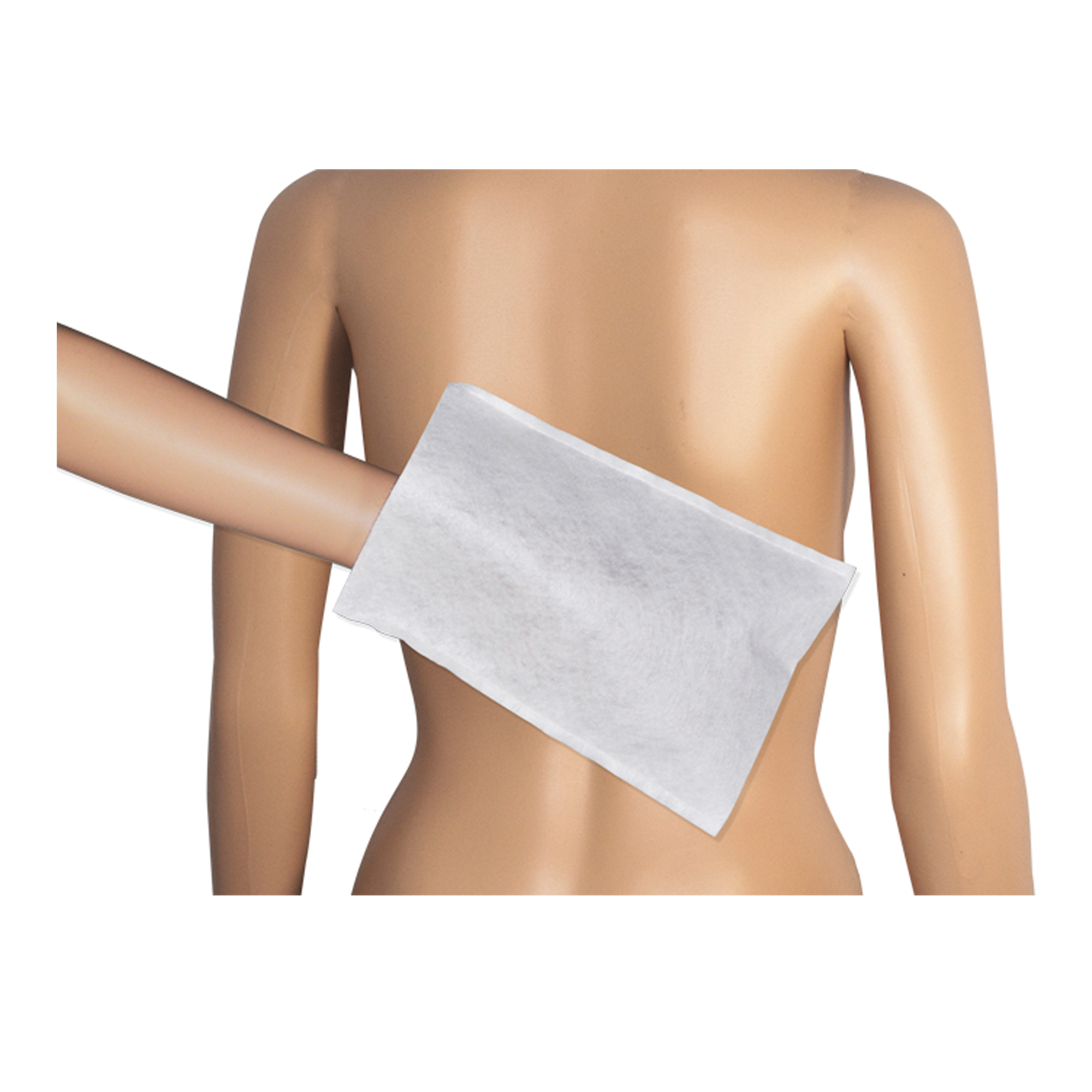 Medi-Inn Einmalwaschhandschuhe Molton, weicher Einweg-Waschhandschuh mit stabiler Randnaht für die tägliche Körperpflege in Pflegeeinrichtungen und Zuhause