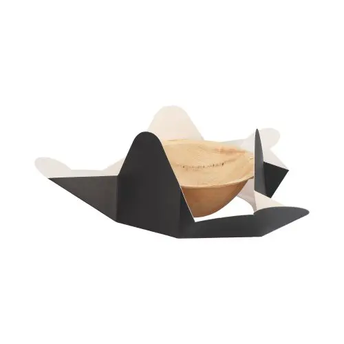 PAPSTAR Schalen, Palmblatt rund 300 ml Ø 15 cm, 5,5 cm mit separatem Flower-Lid, umweltfreundliche To-Go-Schale für Take-away und Catering, Art.-Nr. 89497