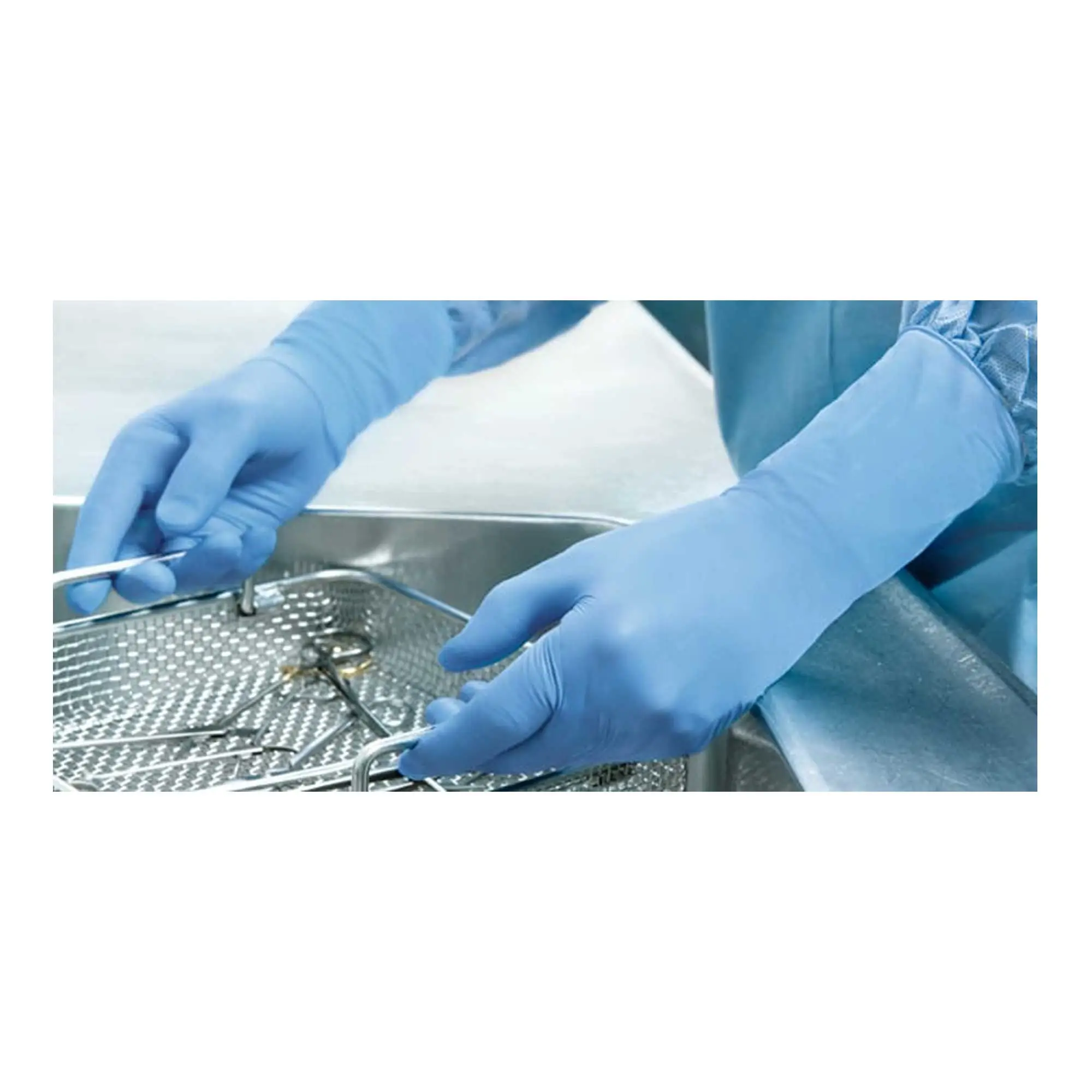 Hartmann Peha-soft Nitrile Guard Einmalhandschuhe, puderfrei, blaue Nitrilhandschuhe aus Nitrilkautschuk für medizinische Untersuchungen und Hygienebereiche, VE 1000 Stück
