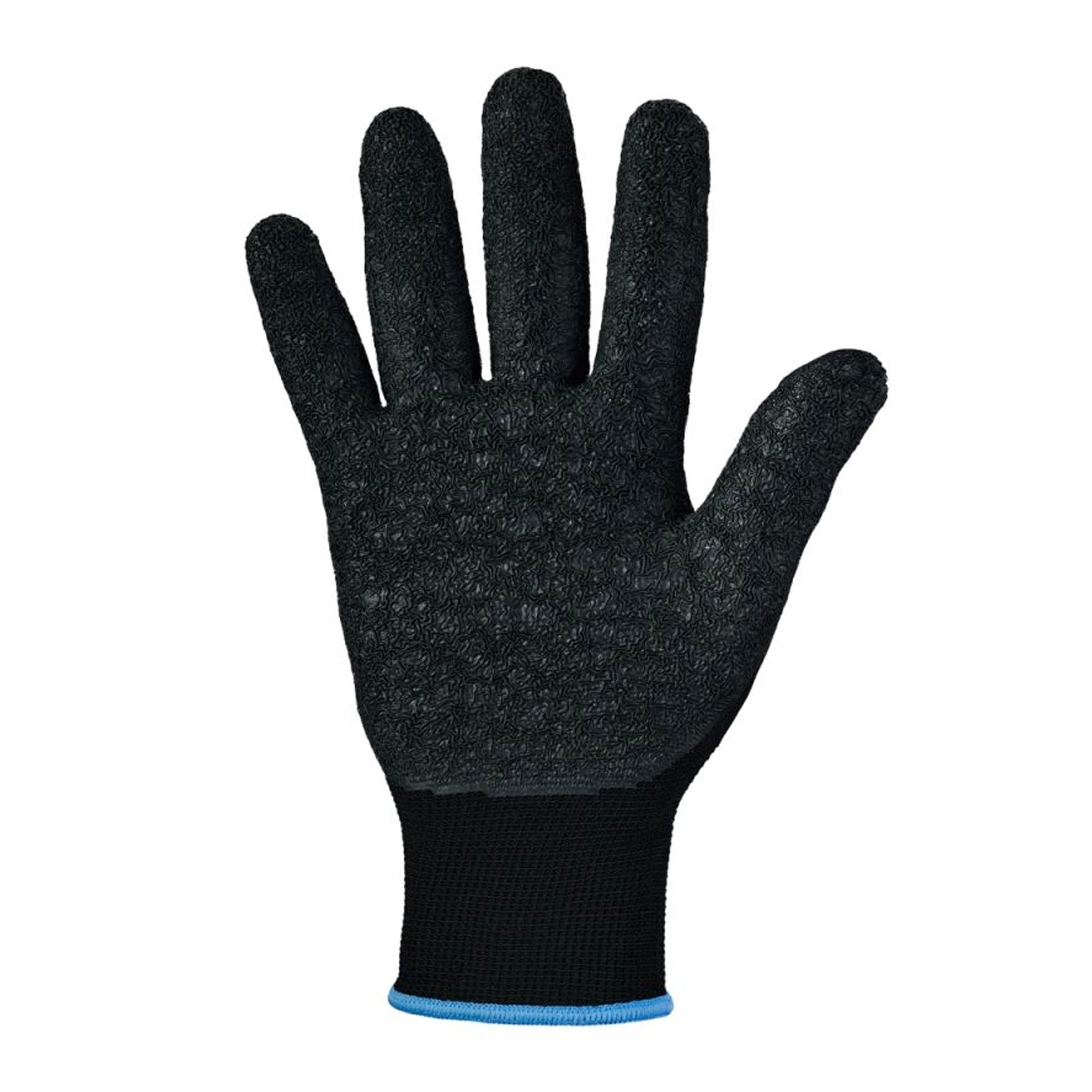 Optiflex Optigrip 0521 Feinstrickhandschuhe mit Latex-Beschichtung schwarz, VE 120 Paar