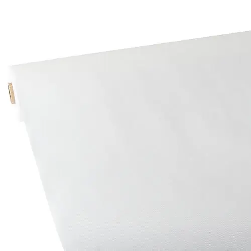PAPSTAR Tischdecke, stoffähnlich, Vlies "soft selection" 25 m x 1,18 m weiß