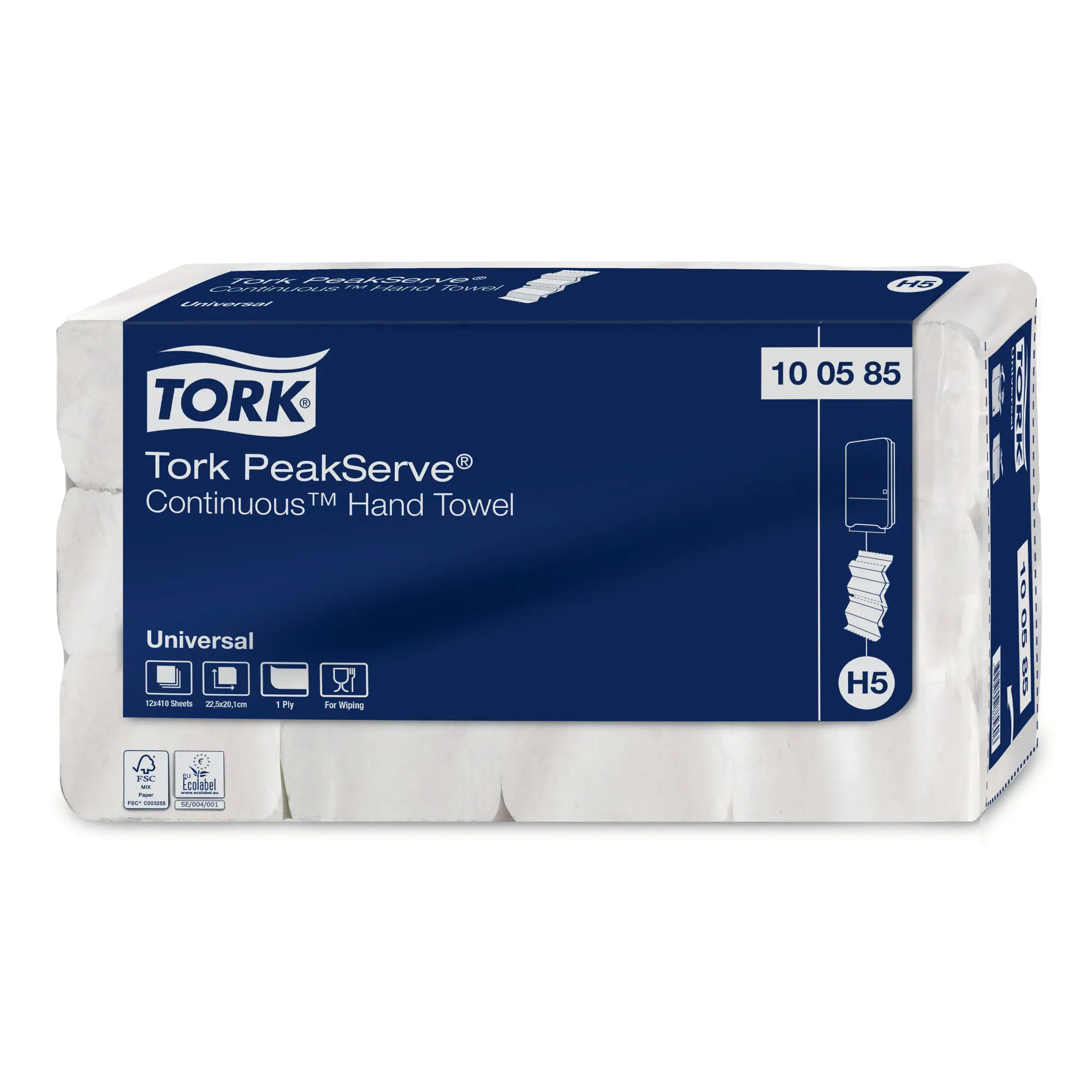 Tork PeakServe Endlos Papierhandtücher, 1-lagig 4920 Tücher 100585