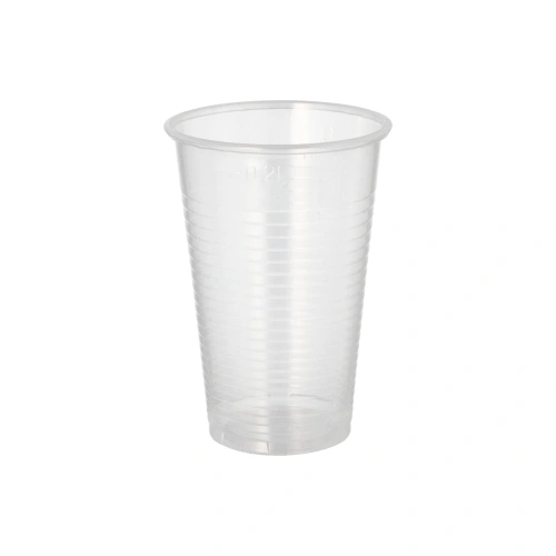Starpak Mehrweg-Trinkbecher 0,2 l Ø 7,03 cm, 10 cm transparent, 30 x 100 Stück