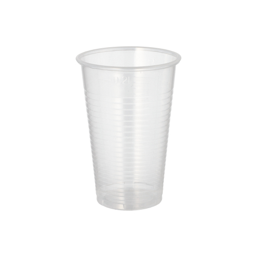 Starpak Mehrweg-Trinkbecher 0,2 l Ø 7,03 cm, 10 cm transparent, 30 x 100 Stück