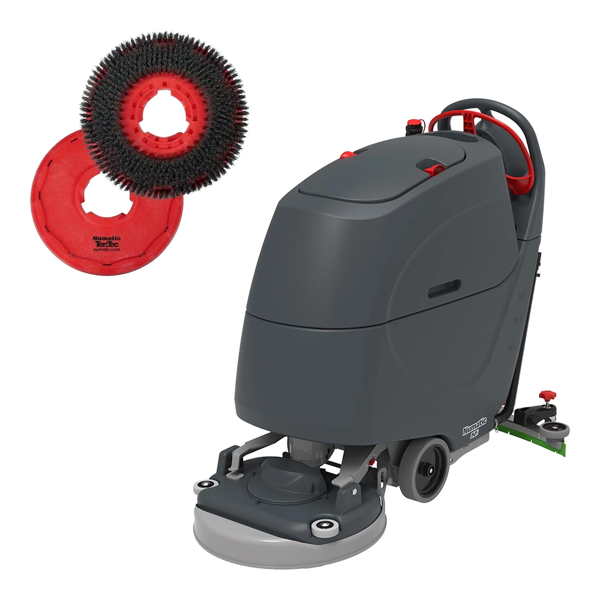 Numatic TBL6055/50T Scheuersaugmaschine inkl. Fahrantrieb, 1 Akku und Ten-Tec Scheuerbürste