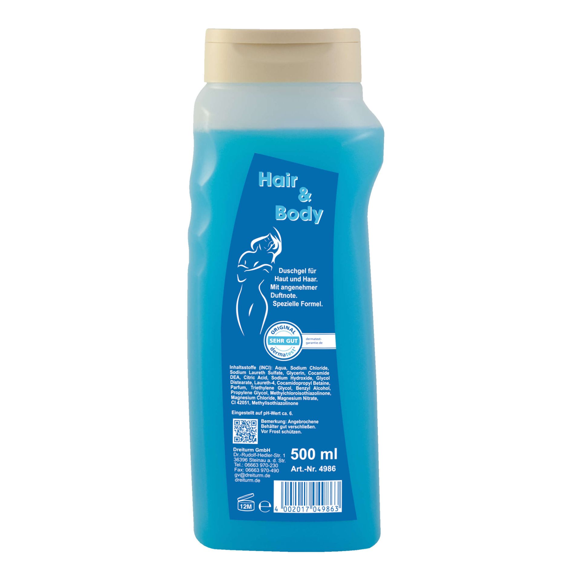 Pflegende Shampoos und milde, ph-neutrale Wasch- u. Duschgels